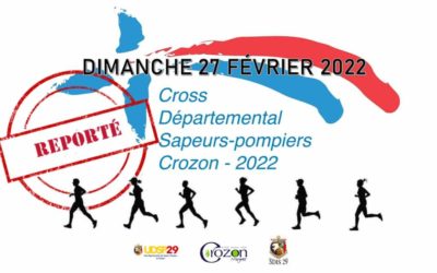 REPORT DU CROSS DÉPARTEMENTAL DES SAPEURS-POMPIERS